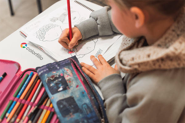 Beat boredom with coloring worksheets