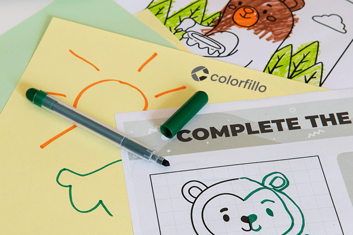 Teach different concepts to kids with free coloring pages printable