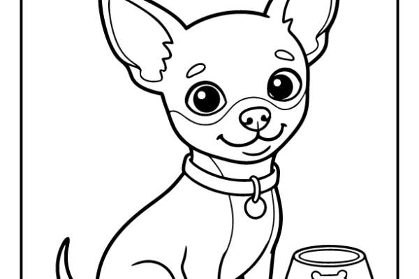 Chihuahua Coloring Pages