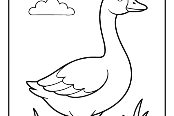 Goose Coloring Page