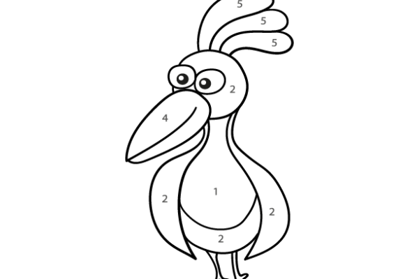 Bird Color by Number