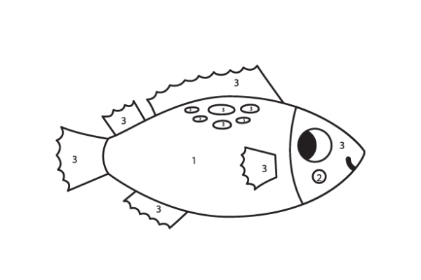 Perch Color by Number