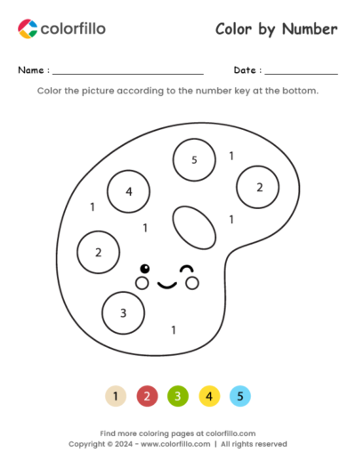Palette Color by Number
