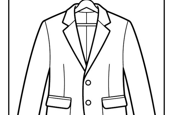 Blazer Coloring Page