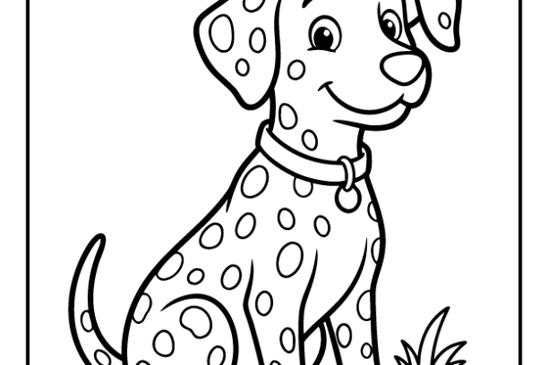 Dalmatians Coloring Pages