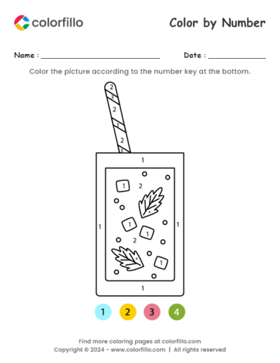 Mojito Color by Number