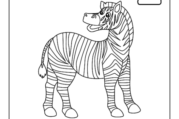 Letter Z Coloring Page