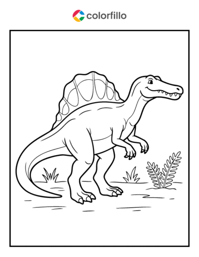 Spinosaurus Coloring Pages