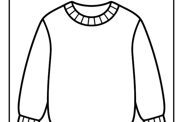 Sweater Coloring Page